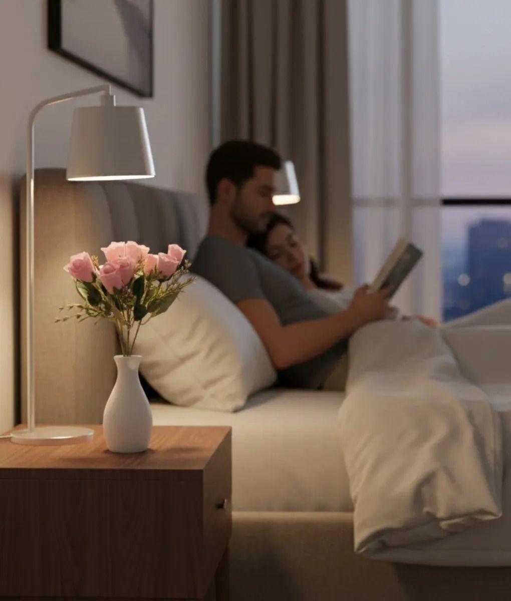 Set 4 Ramo Floral Rosas Artificiales Encanto Decorativo Jhn-5