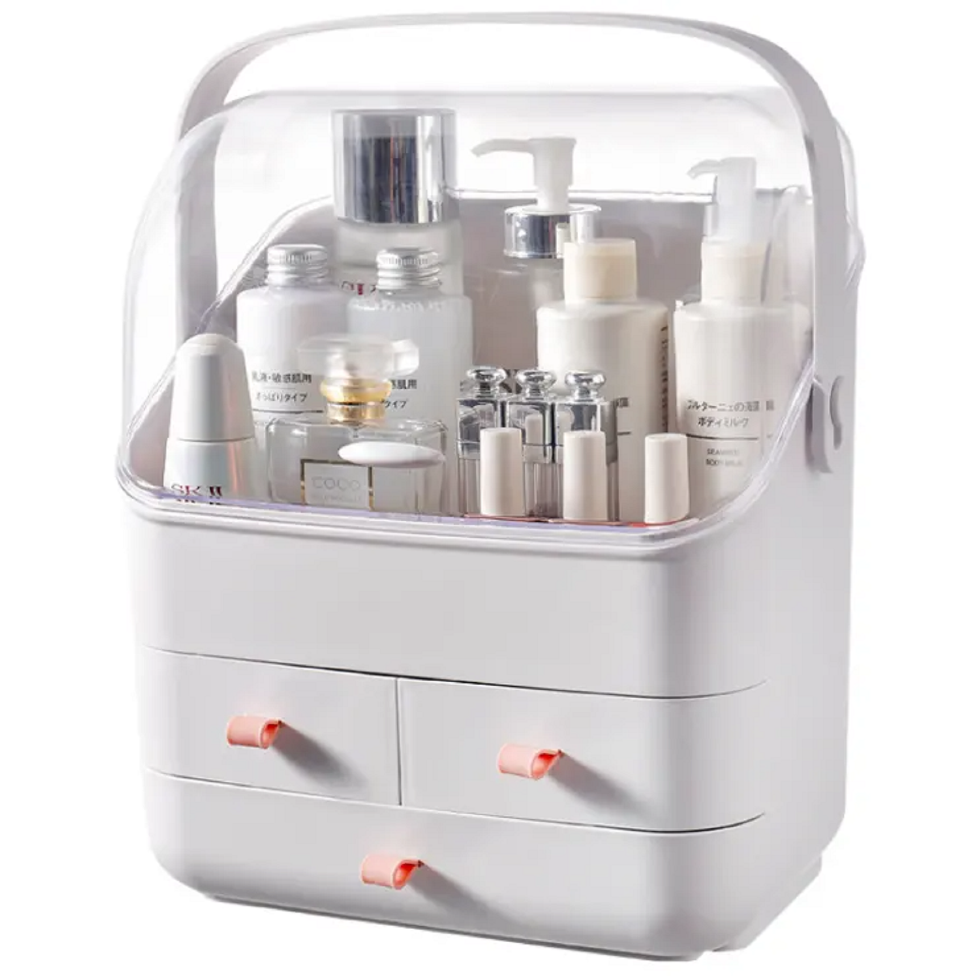 Caja Organizador Tapa Resistente Maquillaje Portátil Rondon-2