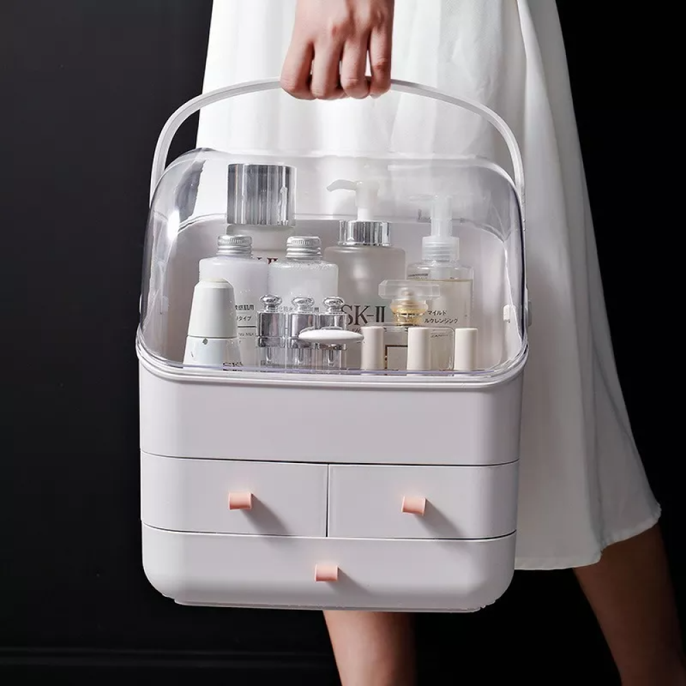 Caja Organizador Tapa Resistente Maquillaje Portátil Rondon-6