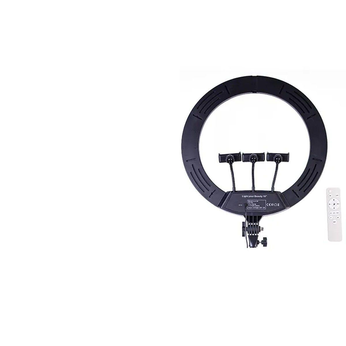Iluminador Aro Anillo Luz Led Profesional Estructura Jer-3