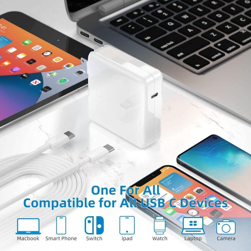 Adaptador Corriente Cargador Rápido USB C Portatil Rondon-4