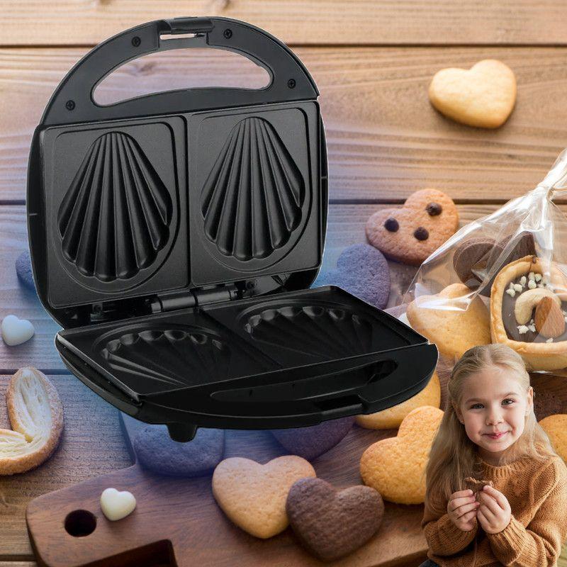 Sandwichera Maquina Hacer Mandelines Waffles Cocina Rondon-8