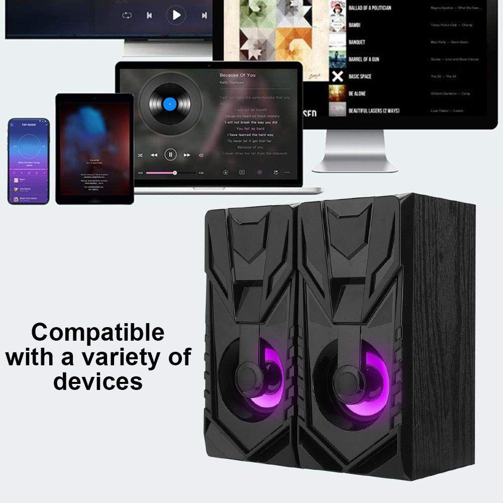 Altavoces Computadora Multimedia Sonido Envolvente-4