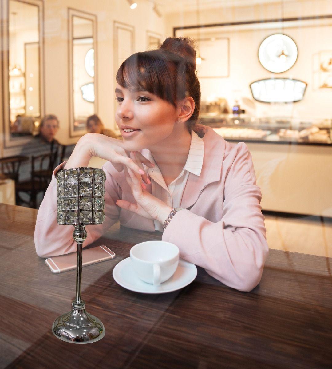 Portavelas Candelabro Decorativo Centro Mesa Pedestal Jhn-2