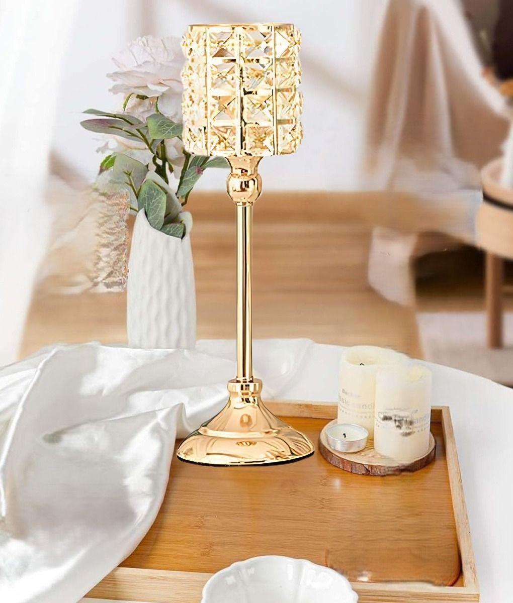 Portavelas Candelabro Decorativo Centro Mesa Pedestal Jhn-5