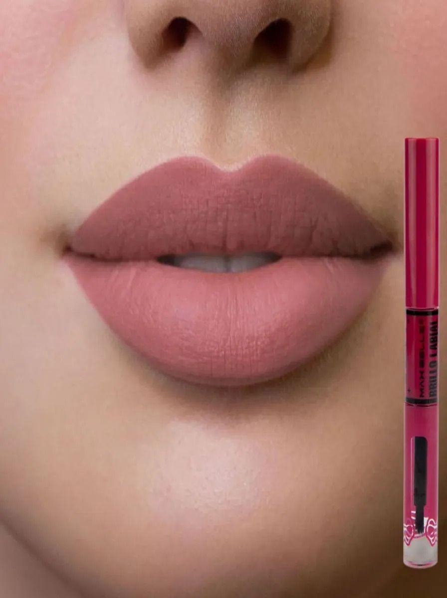 Pack 4 Labial Mate Dual 2en1 Gloss Brillante Maquillaje Lau-7
