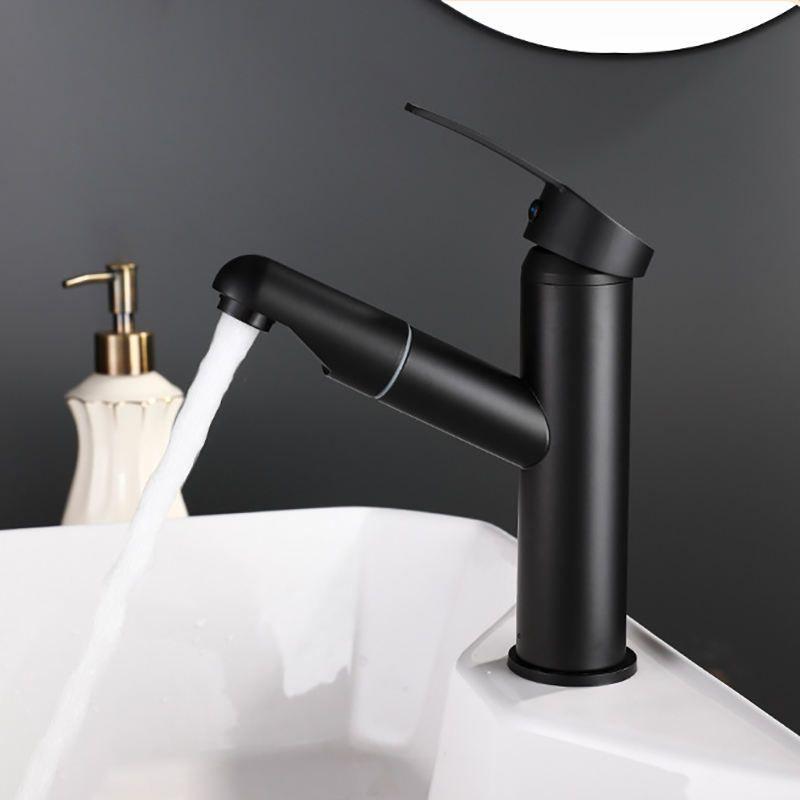 Grifo Lavabo Rociador Extraíble Ducha Manija Rondon-5
