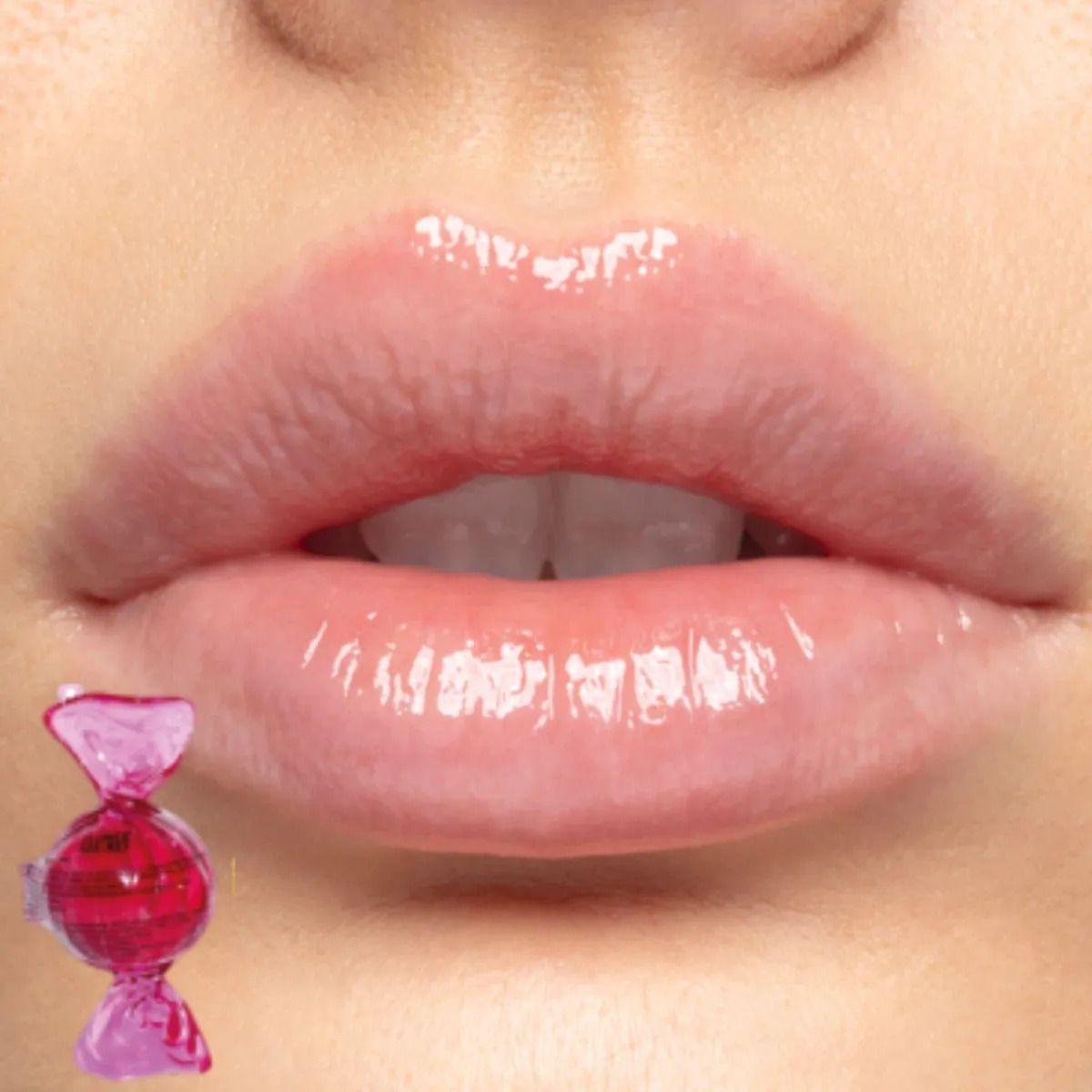 Set 3 Brillos Labiales Sabor Caramelo Efecto Hidratante ALJ-5
