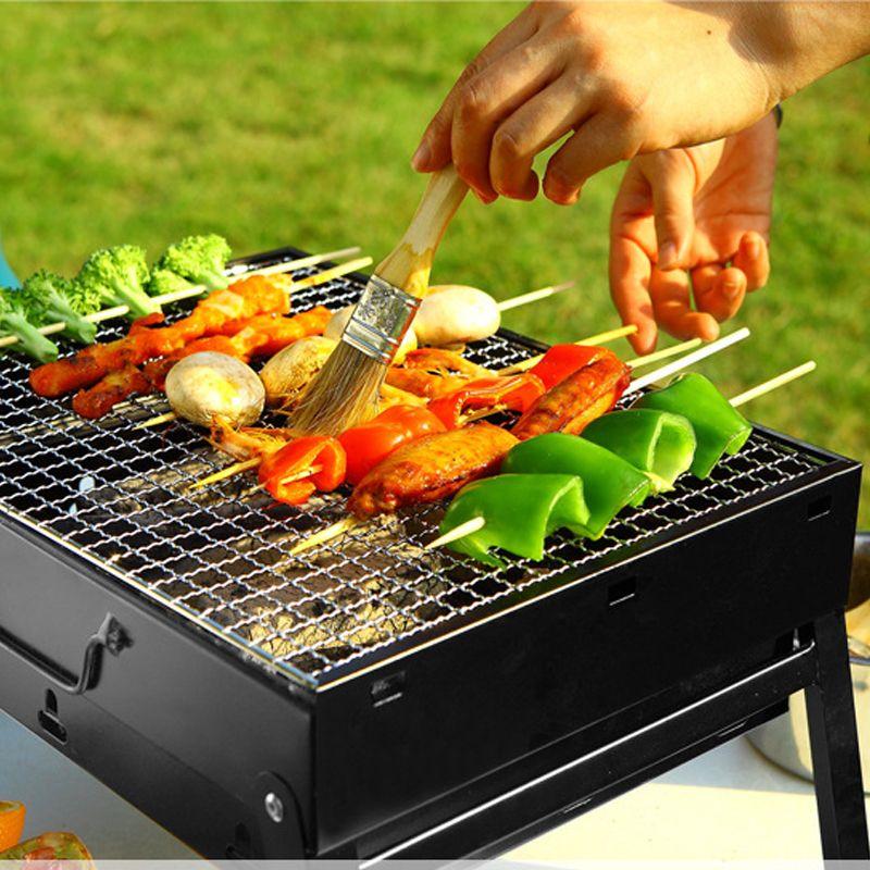 Parrillera Barbacoa Estufa Portátil Carbón Camping Rondon-7