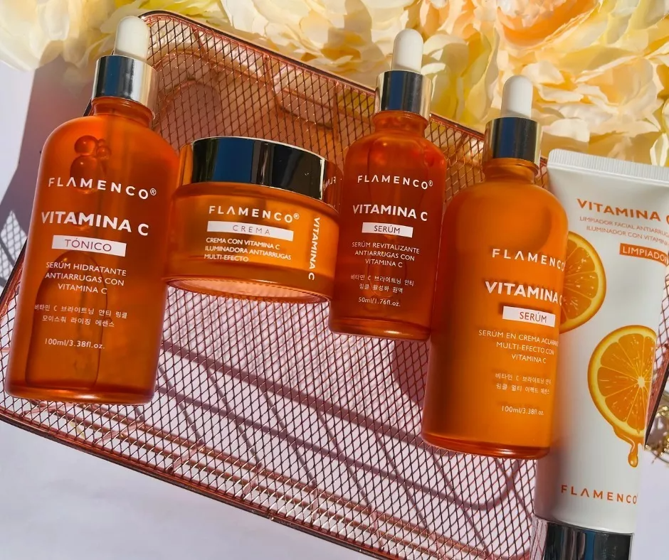 Kit SkinCare Facial Hidratante Antioxidante Vit C Piel Seca -1