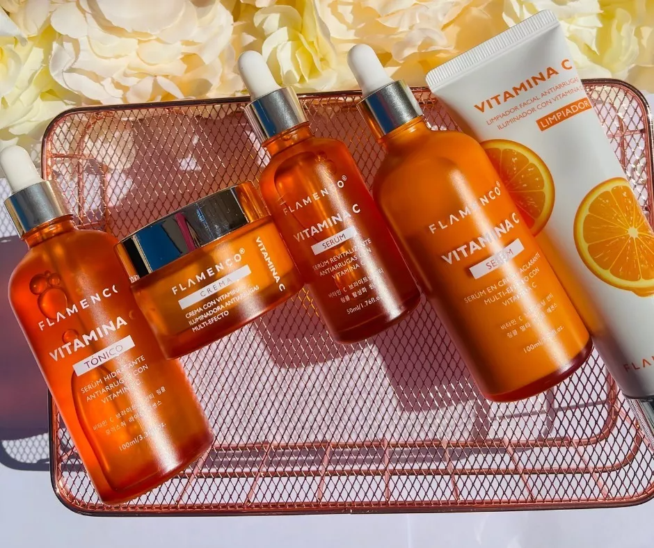 Kit SkinCare Facial Hidratante Antioxidante Vit C Piel Seca -2