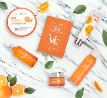 Kit SkinCare Facial Hidratante Antioxidante Vit C Piel Seca -5