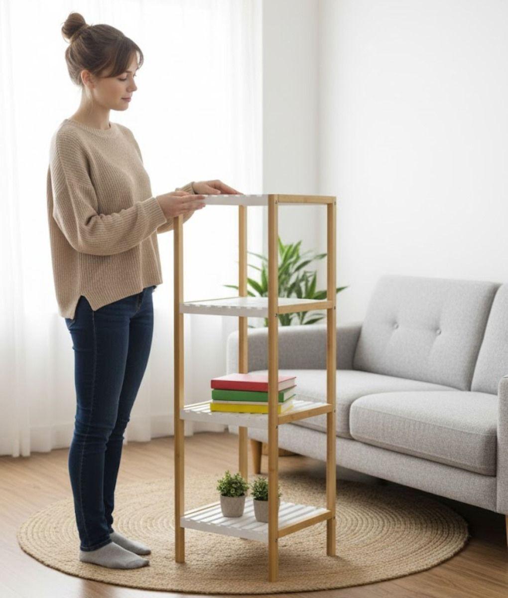 Estante Organizador Vertical 4 Niveles Decorativo Jhn-4