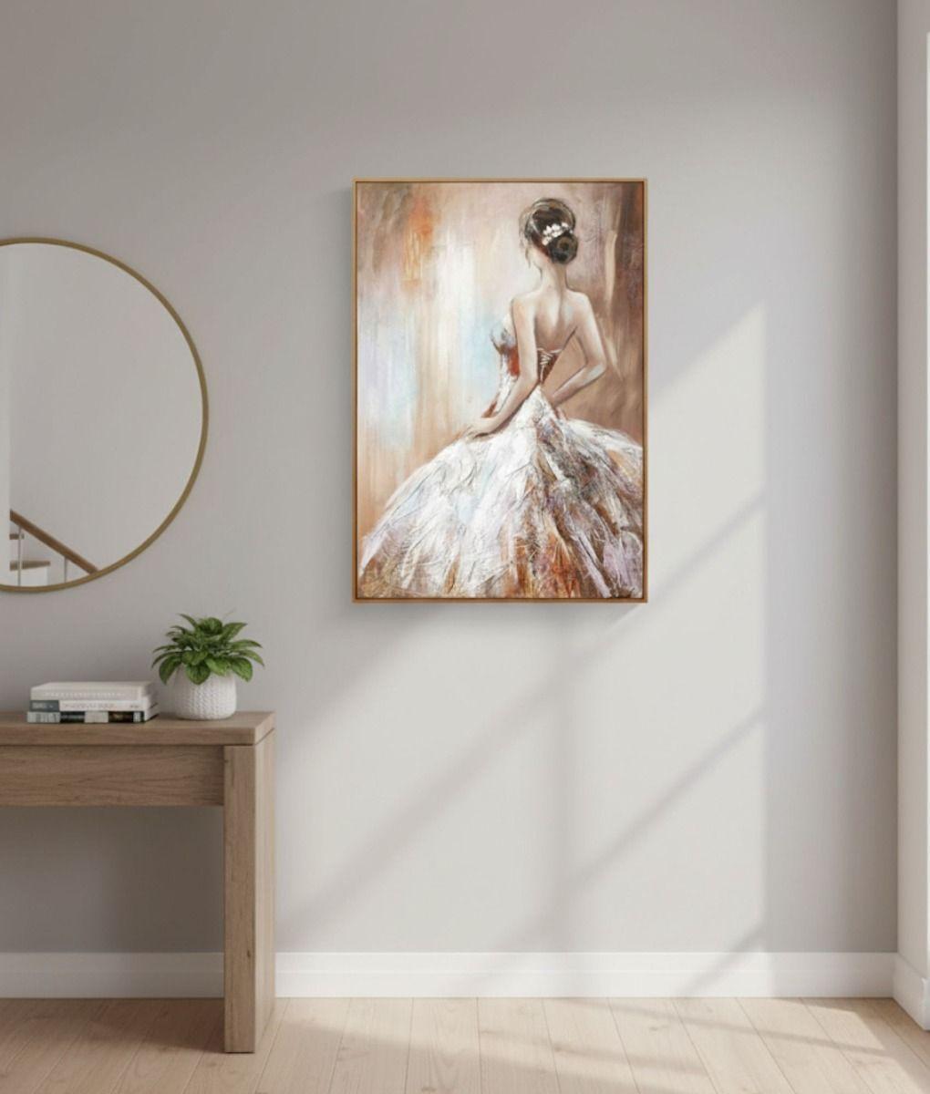 Cuadro Decorativo Pared Figura Femenina Arte Hogar Jhn-8