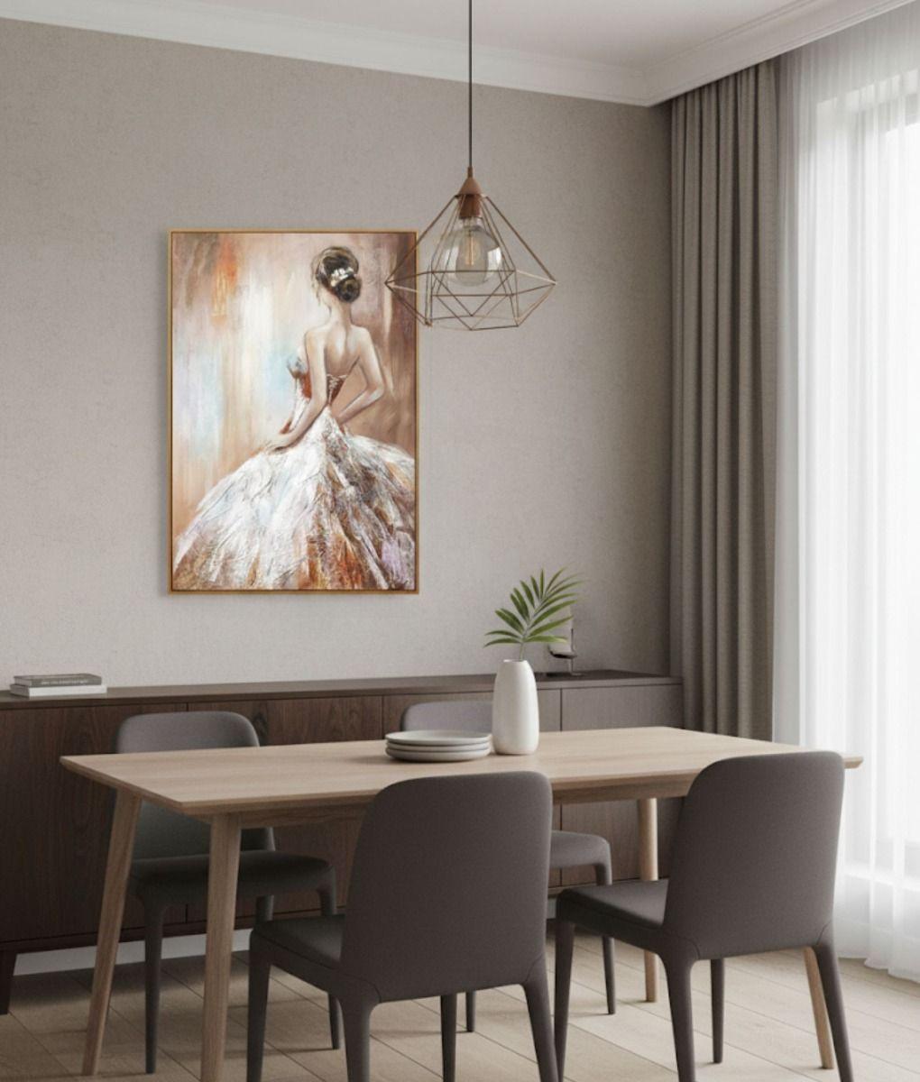 Cuadro Decorativo Pared Figura Femenina Arte Hogar Jhn-9