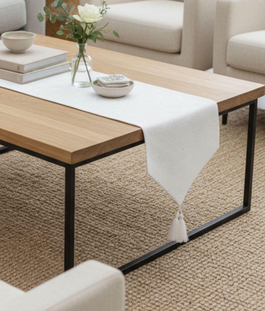 Camino Mesa Decorativo Estilo Nórdico Elegante Mantel Jhn-7