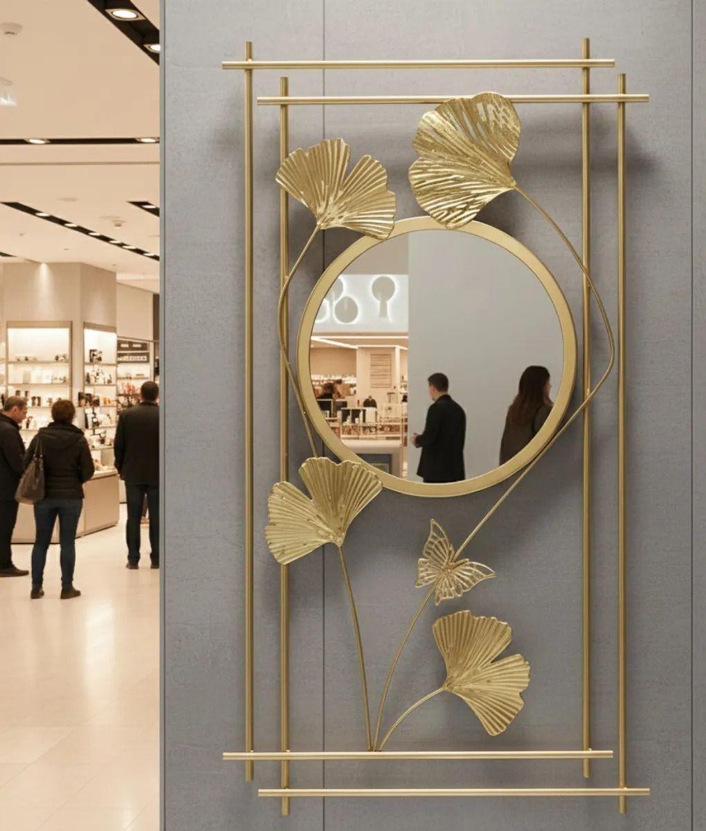 Espejo Pared Decorativo Estilo Inspiración Botánica Jhn-3