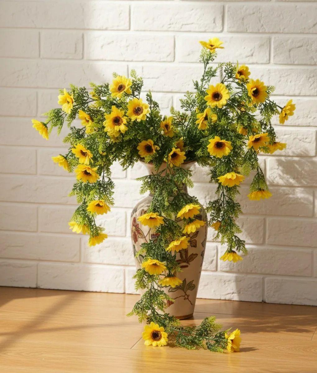 Enredadera Floral Artificial Cascada Colgante Decorativa Jhn-6