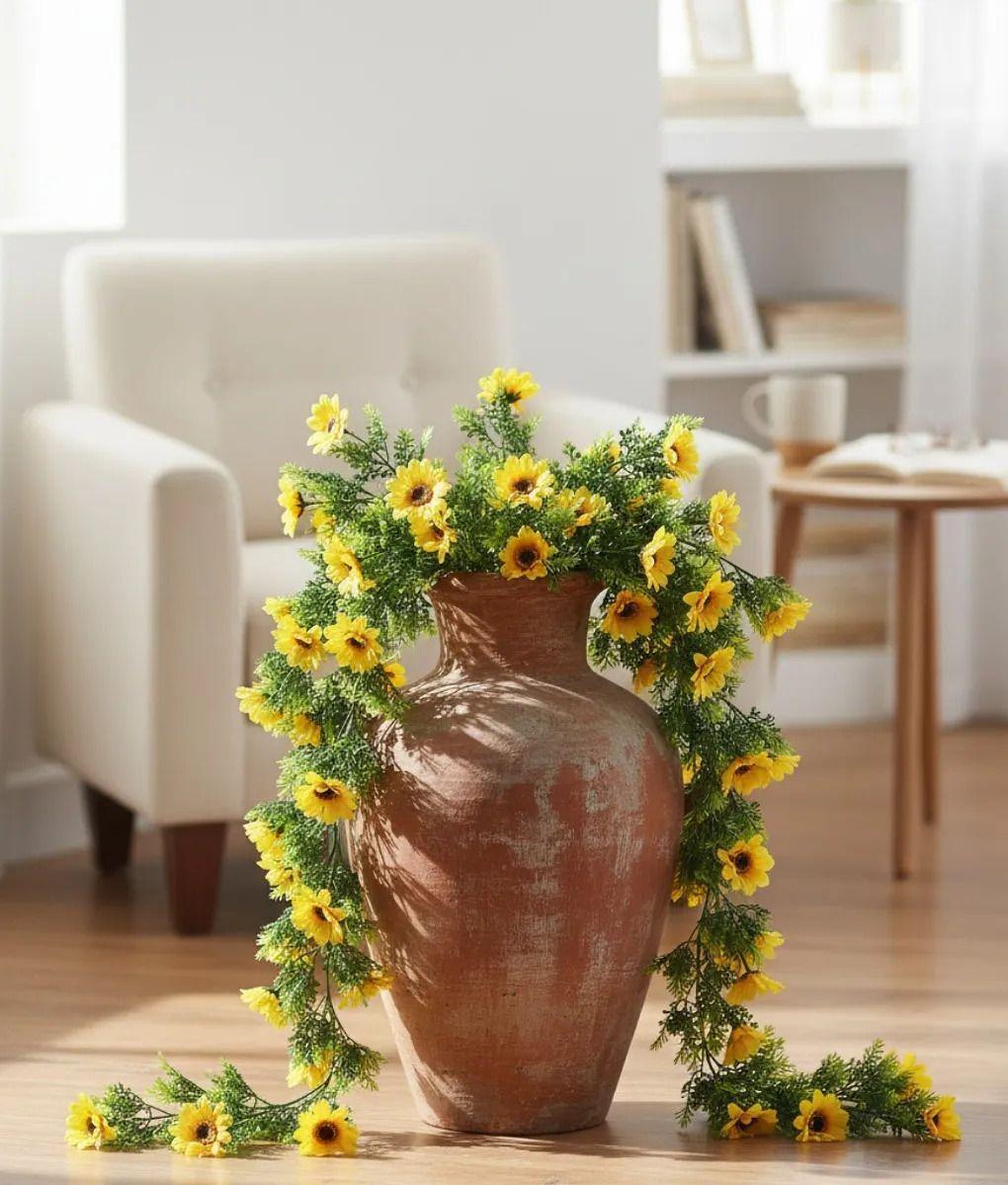 Enredadera Floral Artificial Cascada Colgante Decorativa Jhn-9