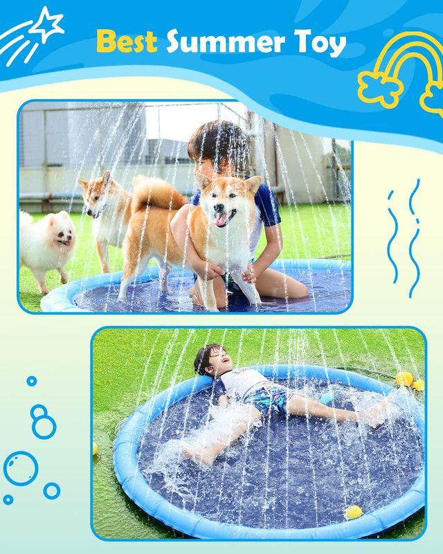 Juguetes Perros Piscina Juguetes Aire libre Diversion Rondon-3