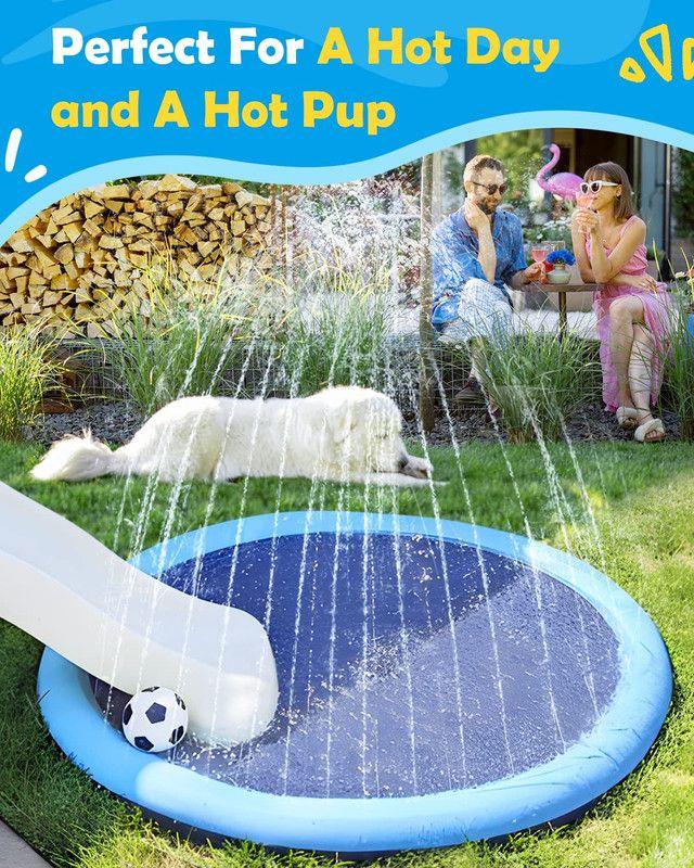Juguetes Perros Piscina Juguetes Aire libre Diversion Rondon-6