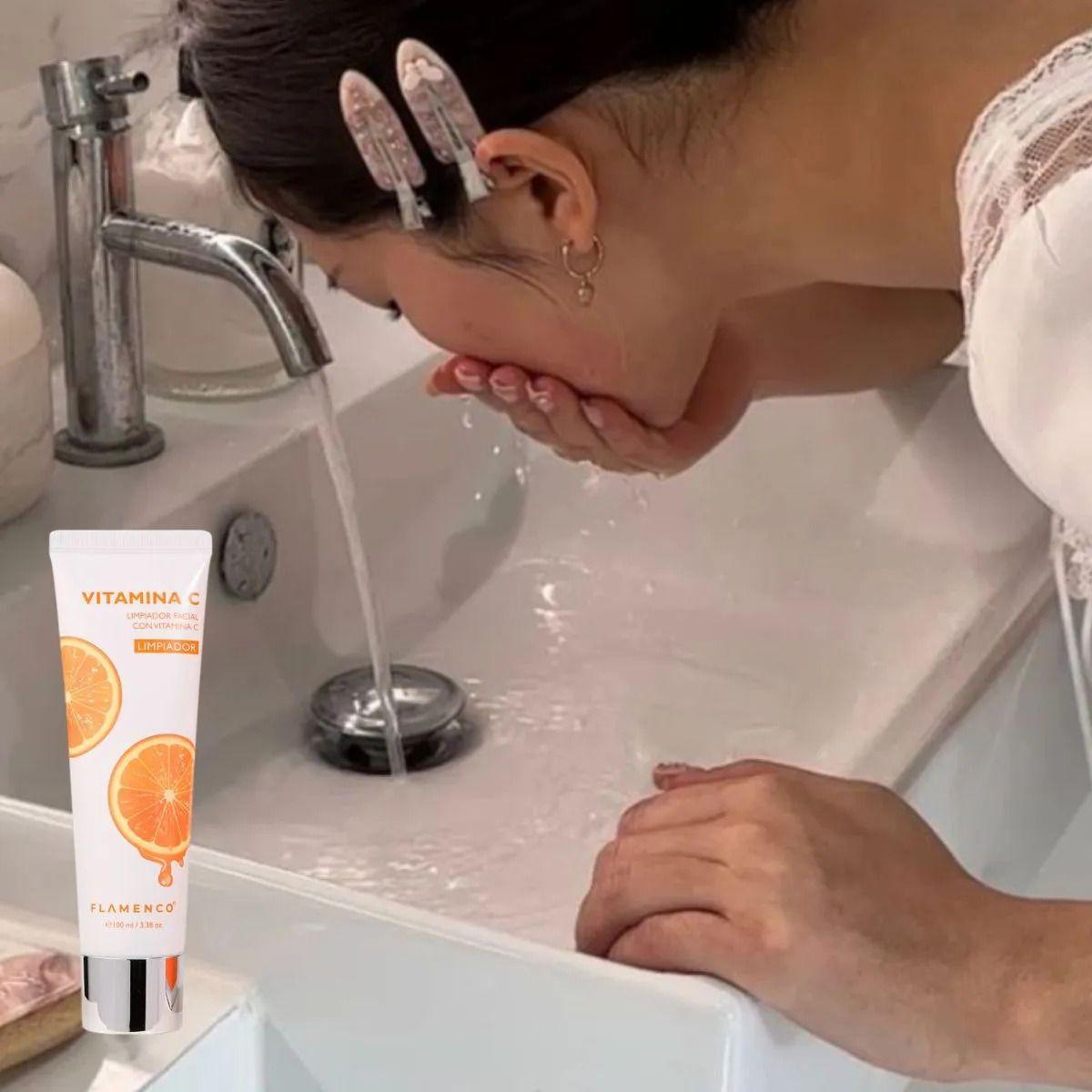SET 2 LIMPIADOR FACIAL CON VITAMINA C ILUMINA BELLEZA LAU-5