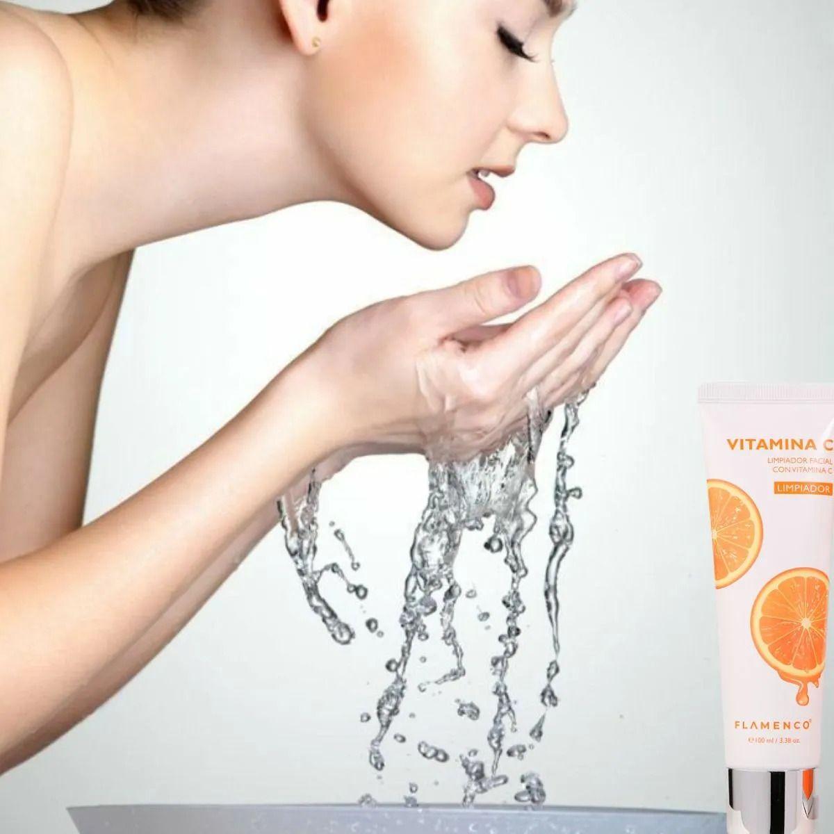 SET 2 LIMPIADOR FACIAL CON VITAMINA C ILUMINA BELLEZA LAU-8