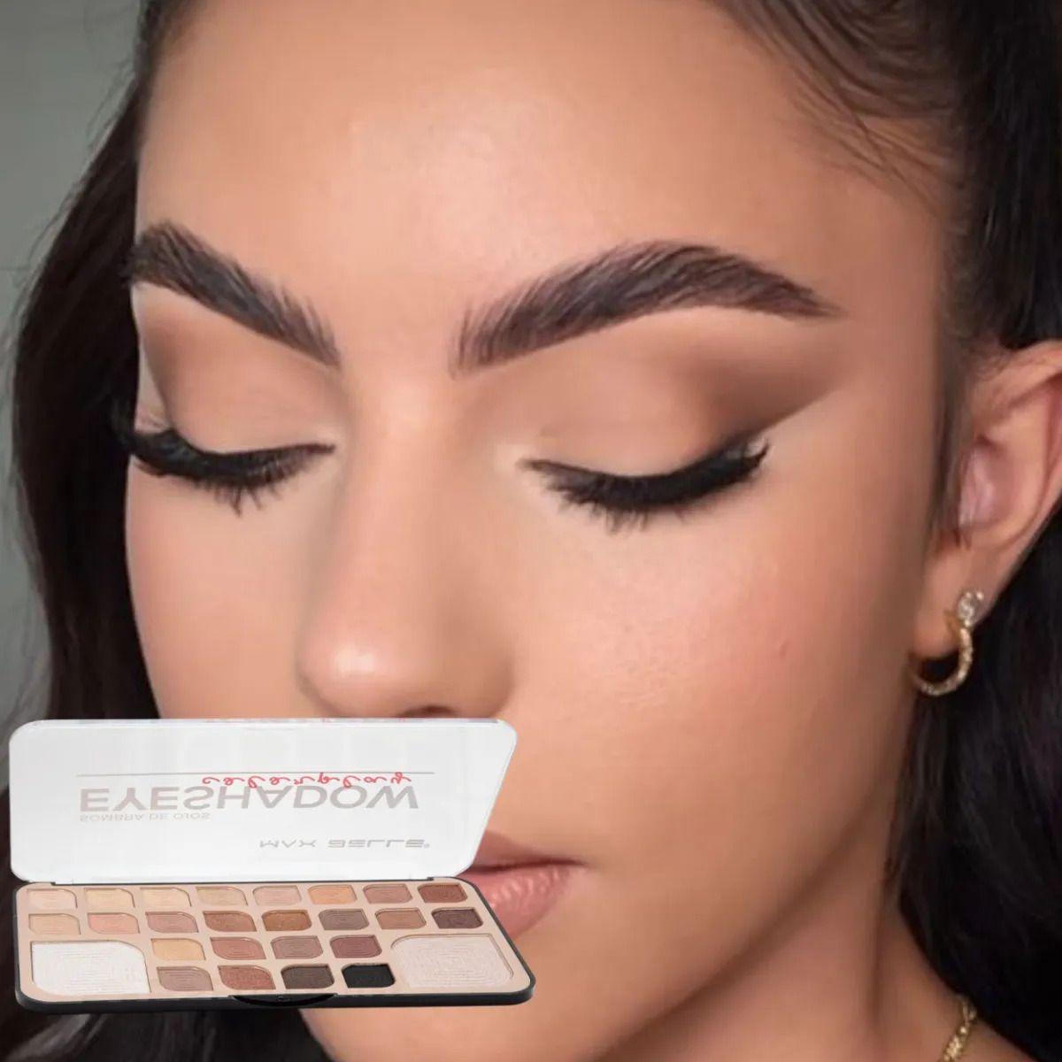 Kit Sombras Ojos Profesional Paleta Versátil Difuminar ALJ-6