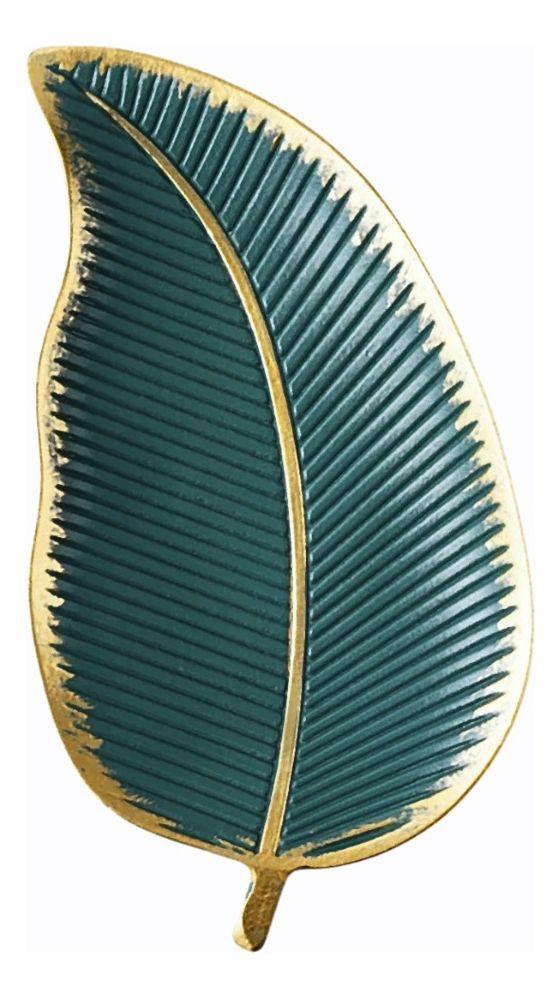 Set 3 Plato Base Hoja Tropical Mesa Textura Decorativo Jhn-0