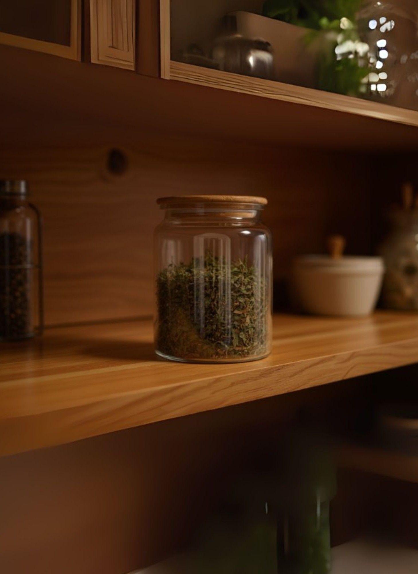 Frasco Transparente Almacenamiento Multifuncional Hogar Jhn-6