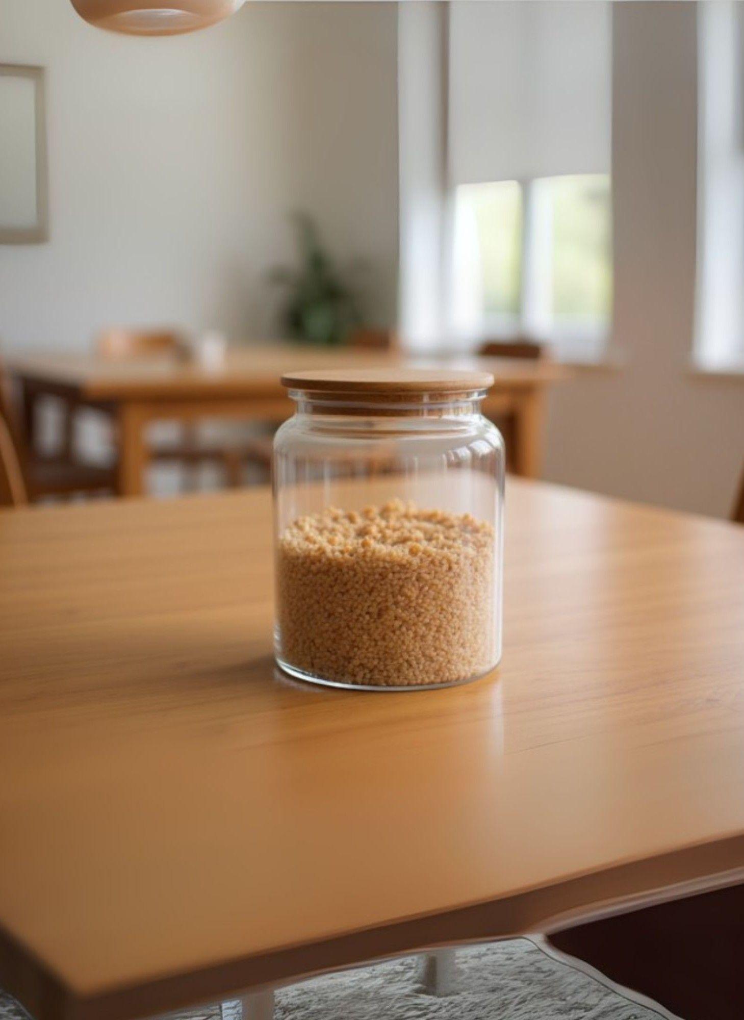 Frasco Transparente Almacenamiento Multifuncional Hogar Jhn-7