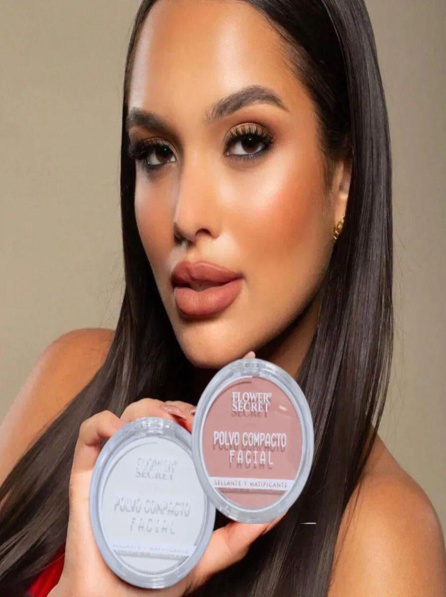 Pack 24 Polvos Compacto Facial Matificante Sellador Lau-7