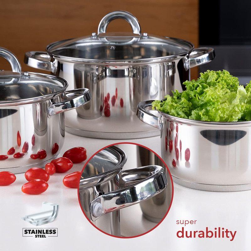 Juego Utensilios Cocina Tapa Antiadherente Resistente Rondon-4