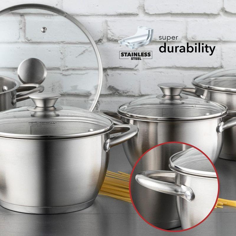 Juego Utensilios Cocina Tapa Antiadherente Resistente Rondon-8