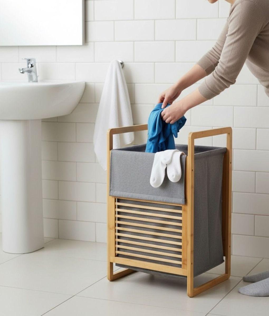 Canasto Ropa Contenedor Almacenamiento Versátil Cesto Jhn-4