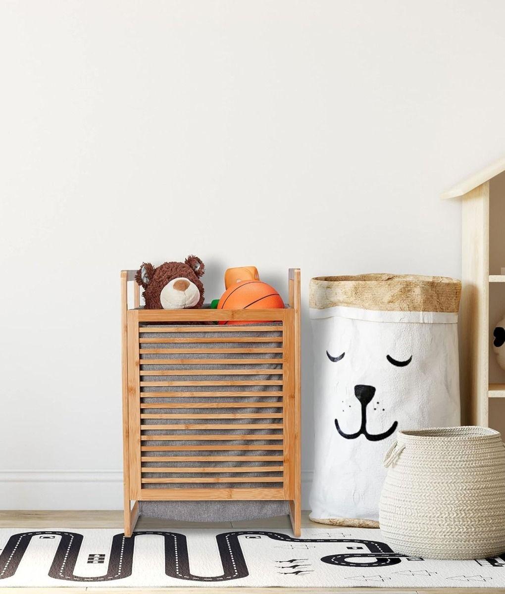 Canasto Ropa Contenedor Almacenamiento Versátil Cesto Jhn-5