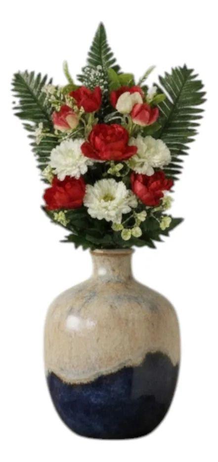 Set 2 Ramo Floral Artificial Elegancia Hogar Decorativo Jhn-2