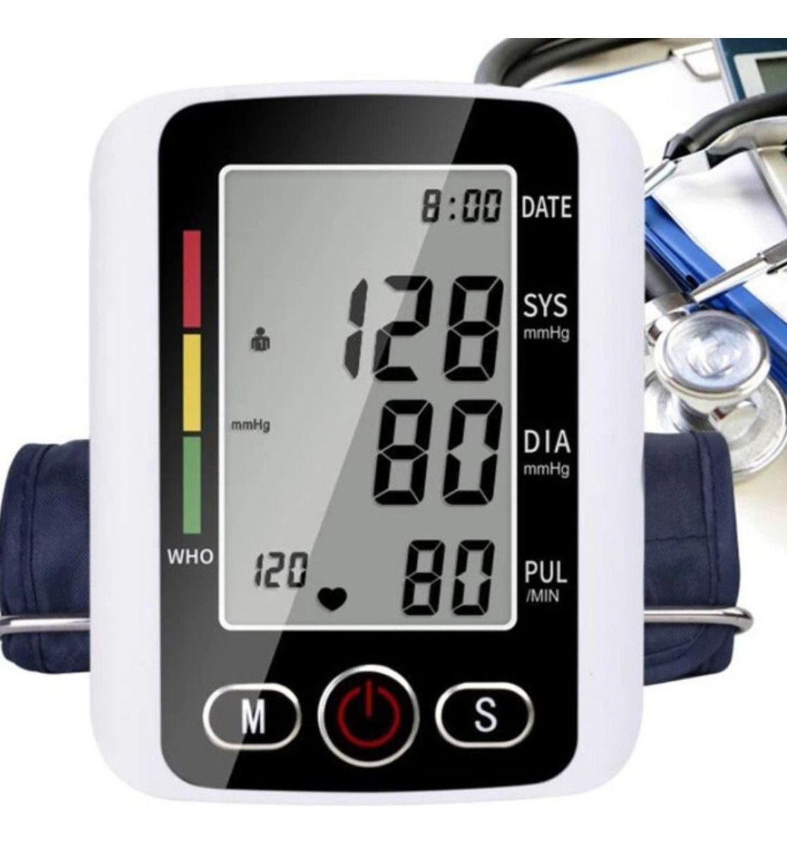 TENSIOMETRO DIGITAL PRESION ARTERIAL MONITOR SALUD LAU -5