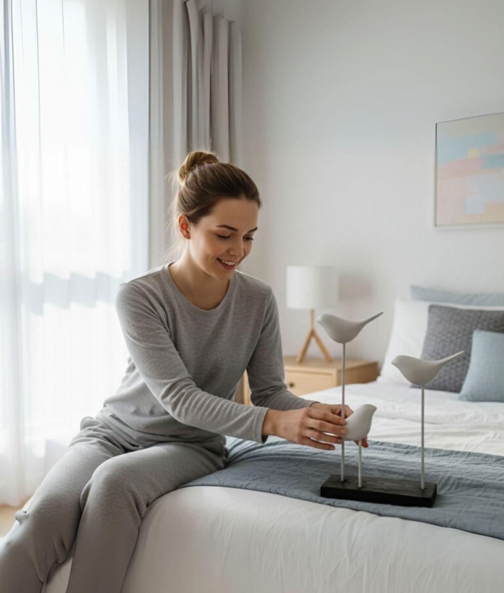 Figura Decorativa Aves Minimalista Naturaleza Hogar Jhn-3