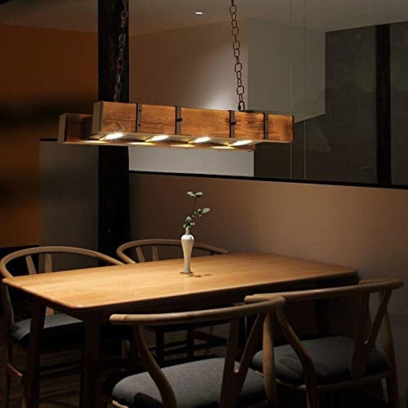 Lampara Rustica Isla Cocina Bar Restaurante Comedor Lau-3