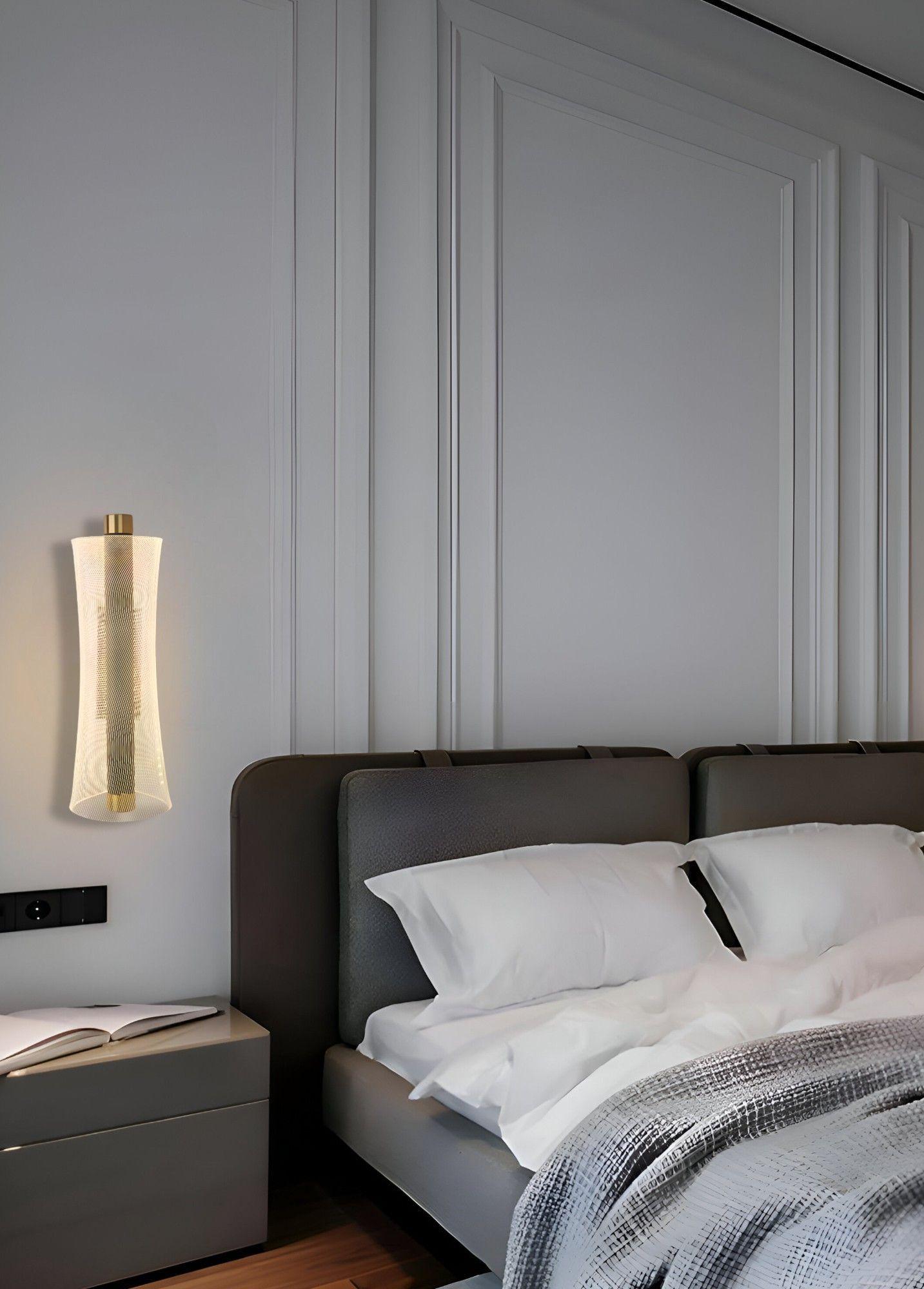 Lámpara Pared Moderna LED Decorativa Cilíndrica Jhn-6