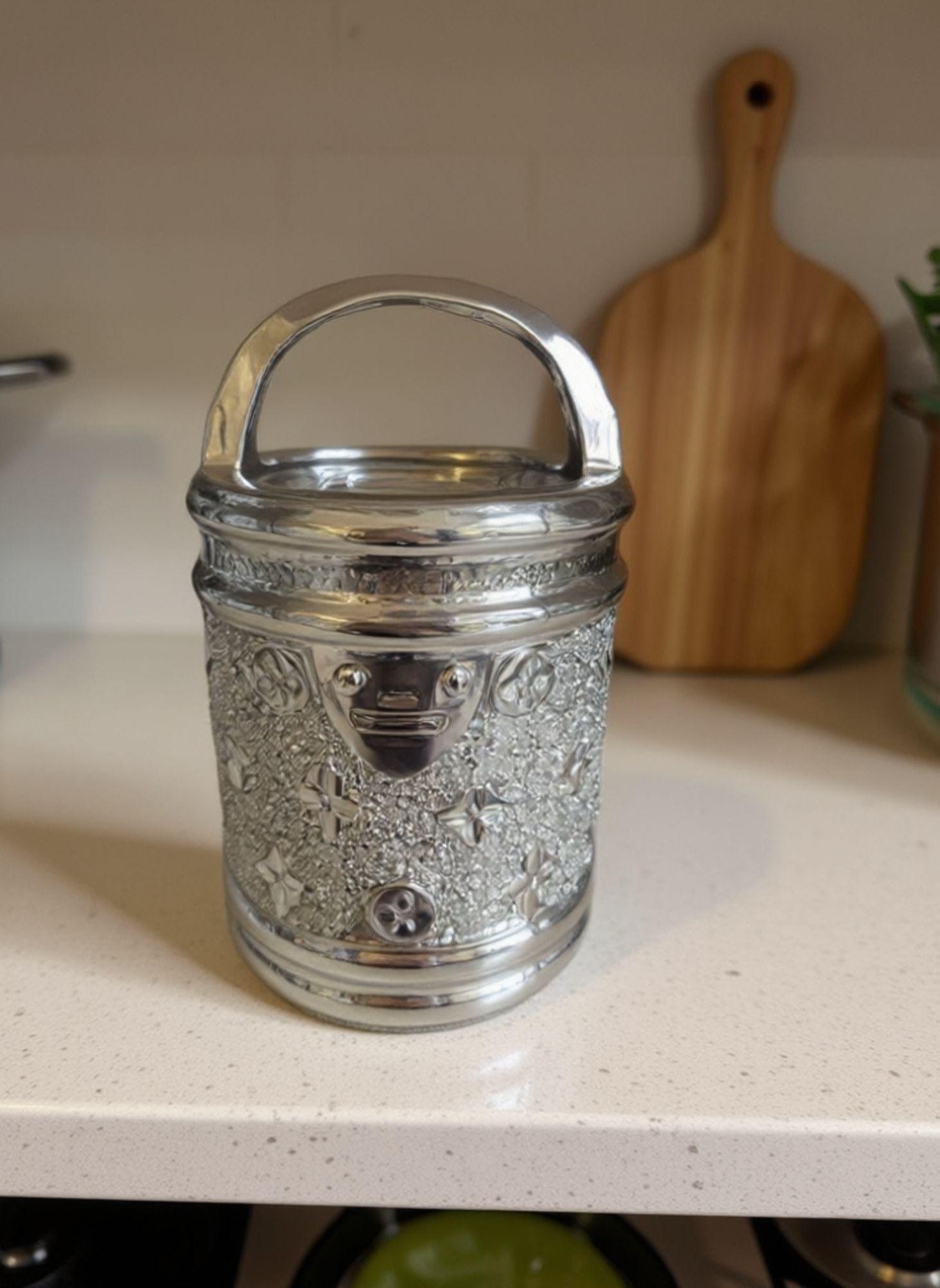 Figura Decorativa Multifuncional Cubo Contenedor Estatua Jhn-5