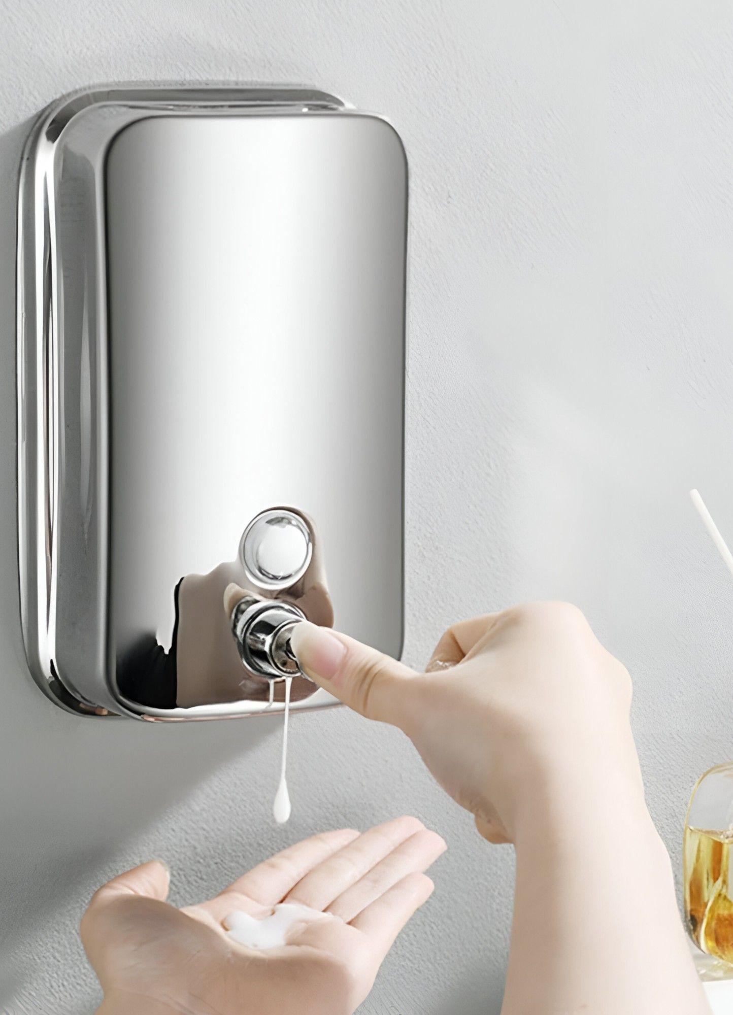 Dispensador Jabón Pared 1000ml Moderno Baño Cocina Jhn-3