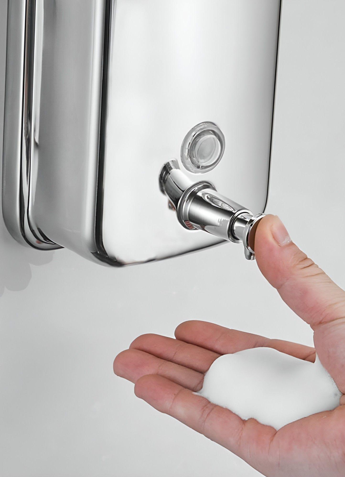 Dispensador Jabón Pared 1000ml Moderno Baño Cocina Jhn-4