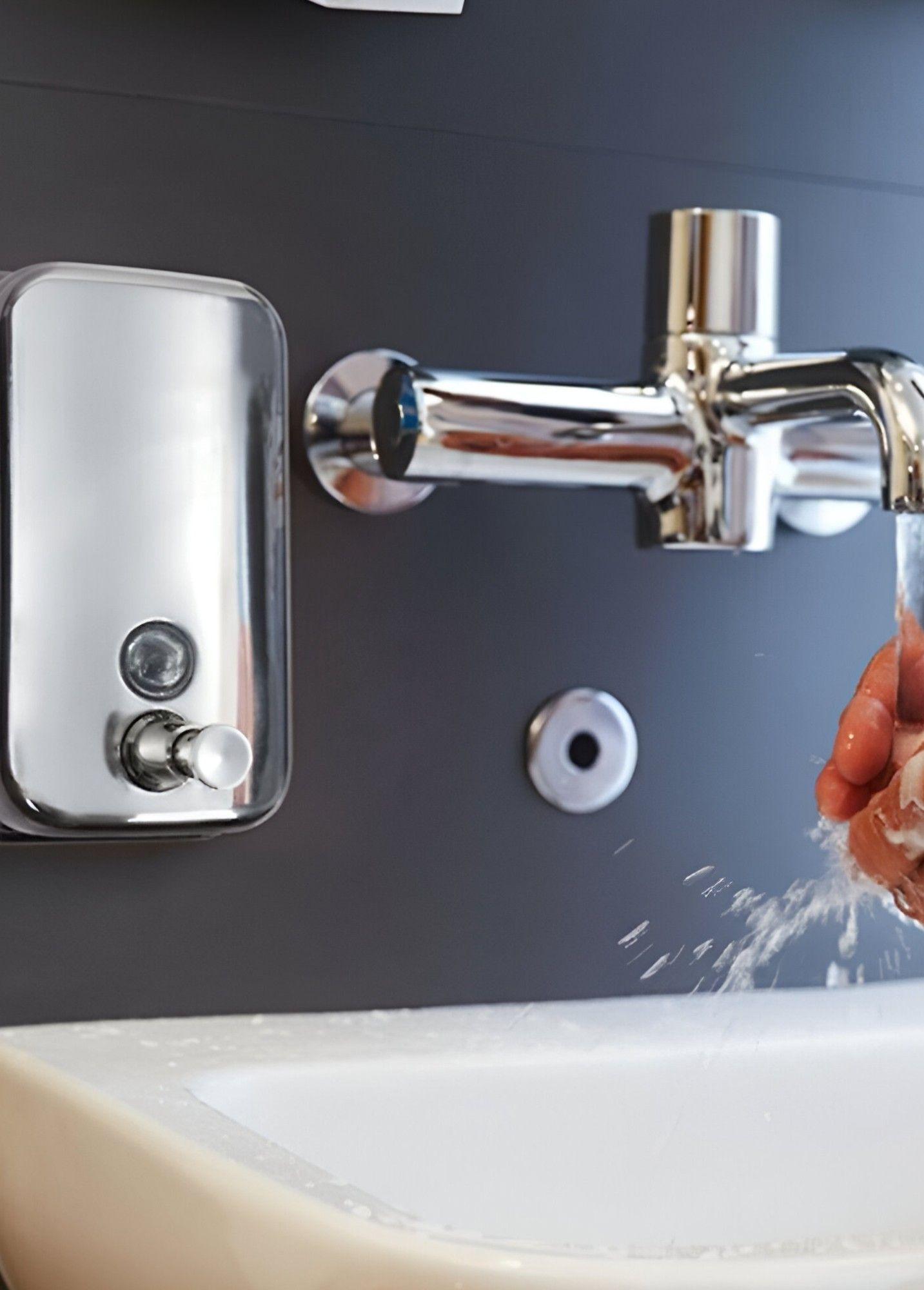 Dispensador Jabón Pared 1000ml Moderno Baño Cocina Jhn-7