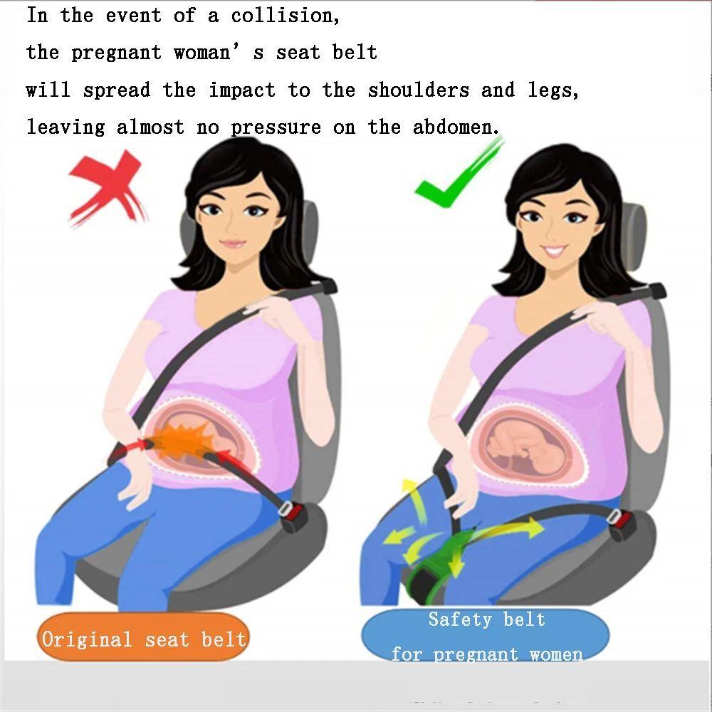Cinturón Seguridad Mujeres Embarazadas Extensor Coche Rondon-4