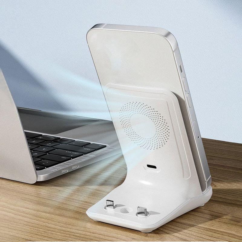 Cargador Inalámbrico Celular Soporte Carga Magnetica Rondon-2
