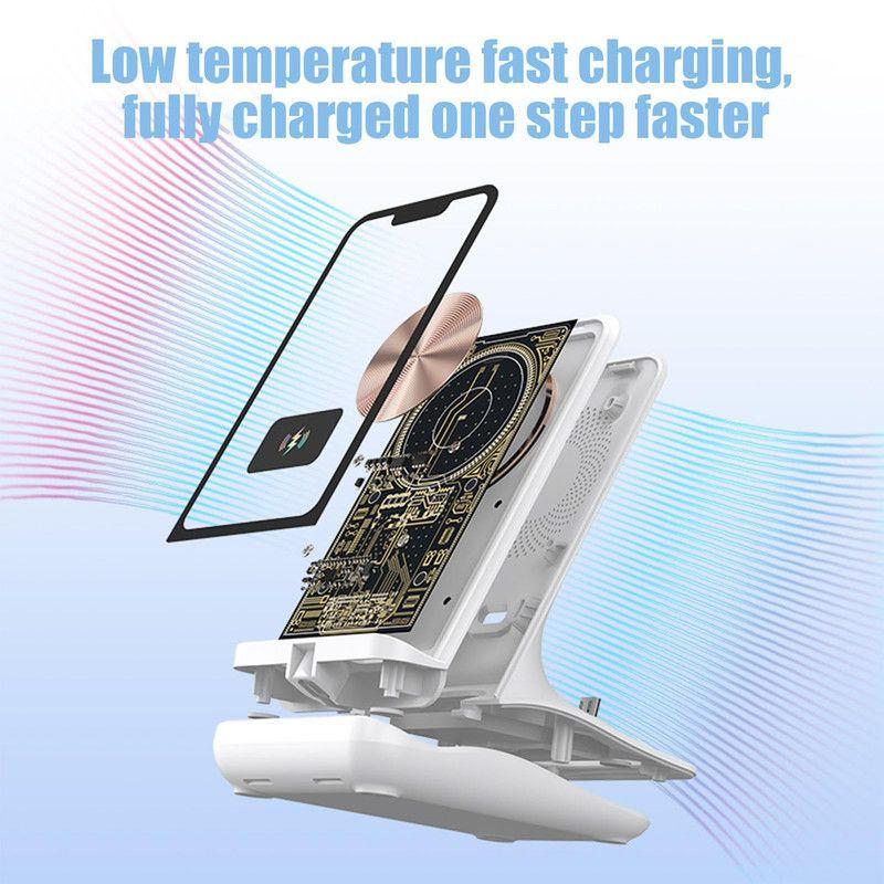 Cargador Inalámbrico Celular Soporte Carga Magnetica Rondon-6