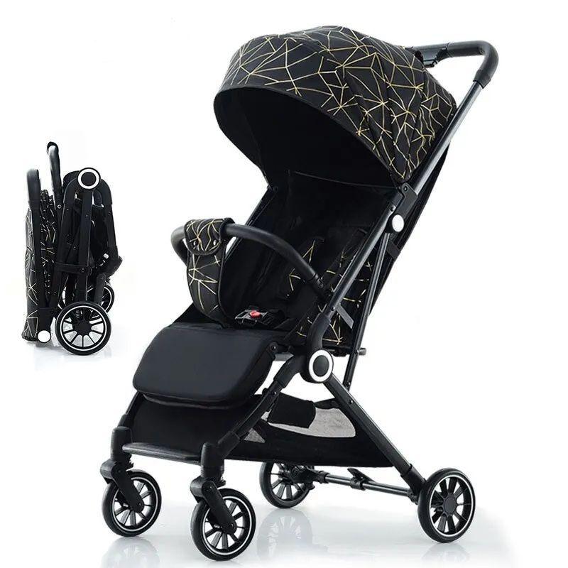 Coche Paseo Ultra Compacto Bebe Plegable Ajustable Rondon-4