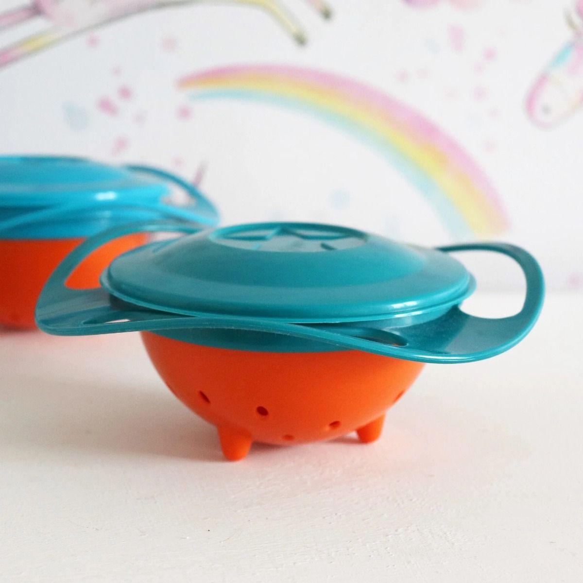 Set 3 Platos Tazon Equilibrio Divertido Niños Bebes Lau-4